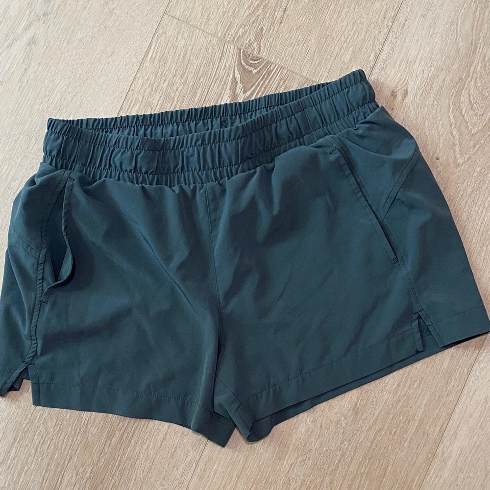 Women's Zella Dark Green Shorts